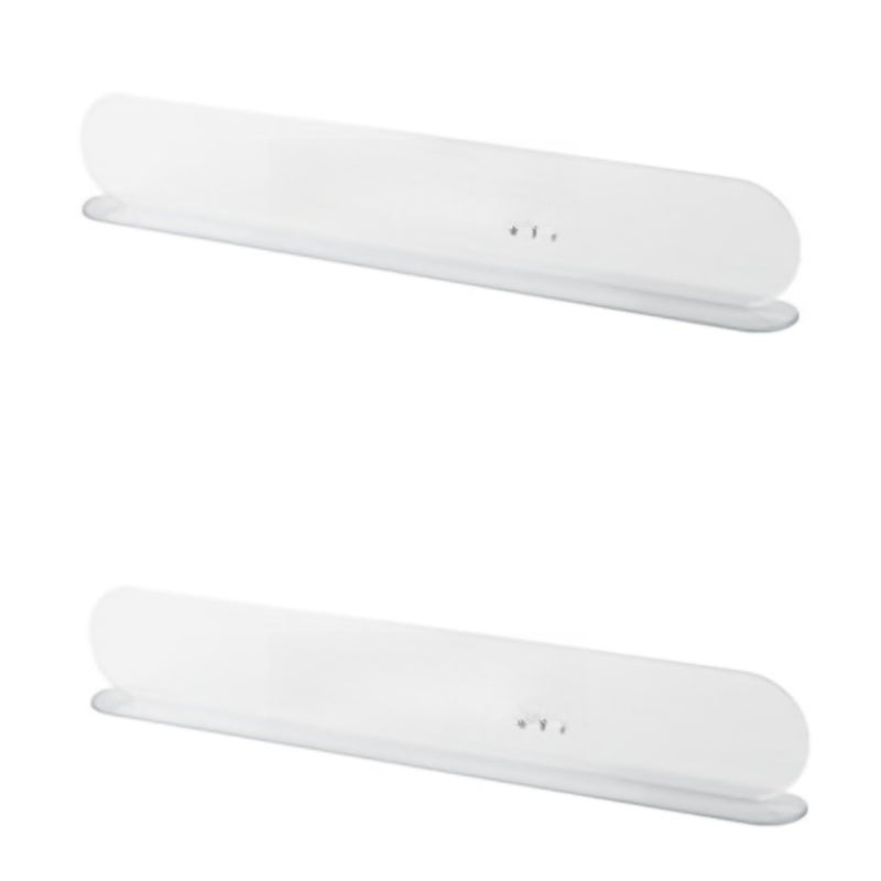 Kitchen Sink Splash Guard Reusable Strong Adhesion Plastic Sink Splatter Guard for Dishes Vegetables Washing Elegant - Image 5