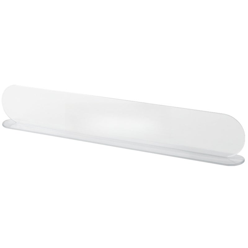 Kitchen Sink Splash Guard Reusable Strong Adhesion Plastic Sink Splatter Guard for Dishes Vegetables Washing Elegant - Image 1