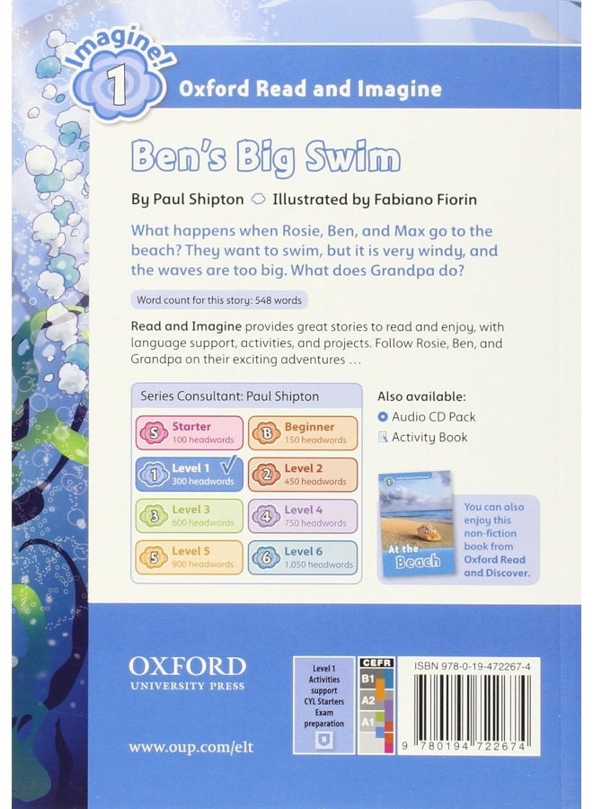 Oxford Read and Imagine: Level 1:: Ben's Big Swim - Image 2