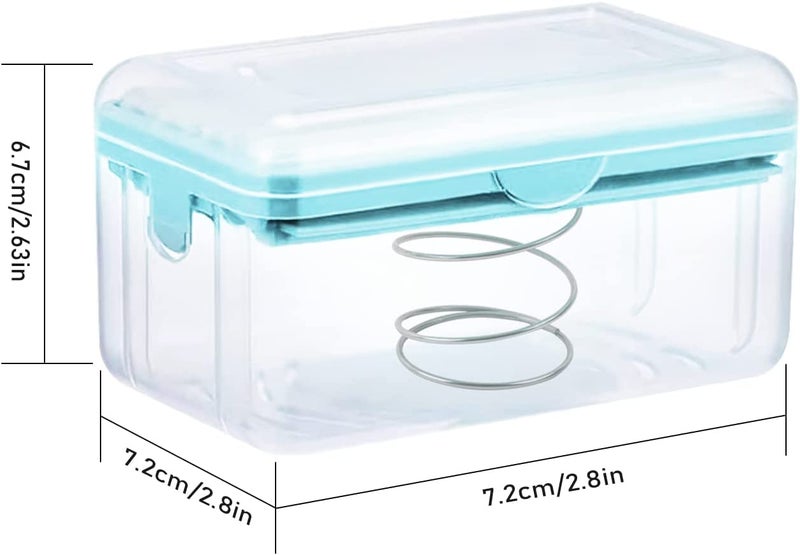 DJD Easy Cloth Washing Soap Roller, Dispenser Case with Lid Having Roller(Pack of 1, Multi Color) - Image 4