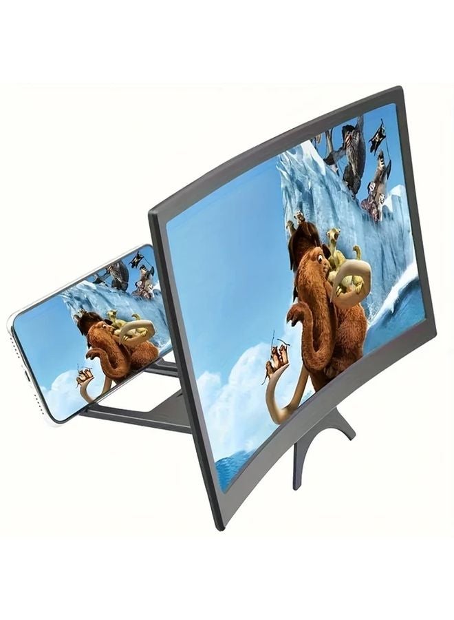 2pcs 6D HD Acrylic Phone Screen Amplifier Blue Light Protection Anti Glare Foldable Portable - Image 2
