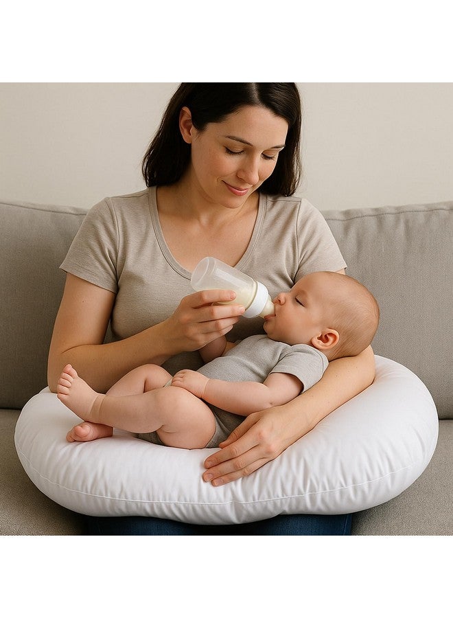 Winmany Baby Waterproof Nursing Pillow Cover Newborn Breastfeeding Pillowcase Soft Replaceable Slipcover for Boys and Girls - Image 5