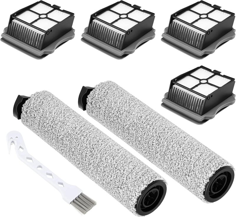 isinlive iFloor 3 Replacement HEPA Filter and Brush Roller Compatible with iFloor 3 and iFloor One S3 Cordless Wet Dry Vacuum Cleaner - Image 1