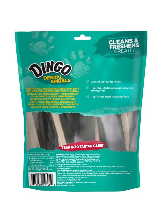 Dingo Dental Sticks for Tarter Control and Freshening Breath, Made with Real Chicken, Great Treats for Small, Medium, and, Large Dogs 15-Count