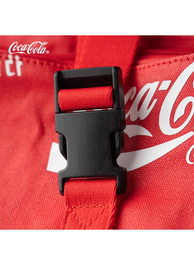 Coca-cola Classic Logo Backpack Large Capacity Casual Laptop Bag Urban Commuter Travel Business Backpack - Image 4