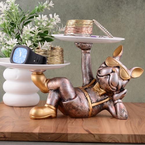 zart Duble PLAET Dog SHOWPIECE (White, MEDIM) - Image 2
