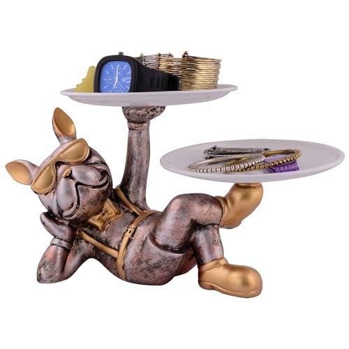 zart Duble PLAET Dog SHOWPIECE (White, MEDIM) - Image 4