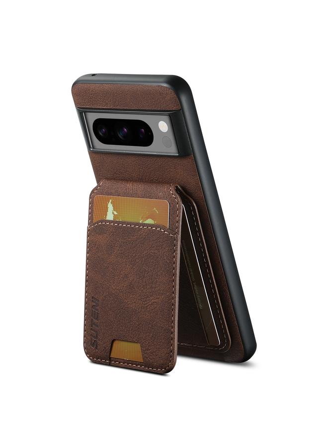 سوتين جراب لهاتف Google Pixel 7a H02 من جلد الليتشي مع حامل للبطاقات وغطاء خلفي للهاتف - Image 3