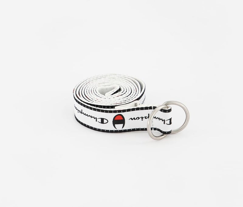 Champion Women Cadet D Ring Belt, White 