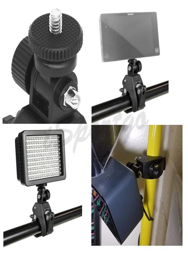 TJOM Action Camera 360 Degree Rotatable Handlebar Screw Mount Tripod Clamp for GoPro Hero 5 6 7 8 9 10 | DSLR | Xiaomi Yi 4K Action Camera Sjcam - Image 3