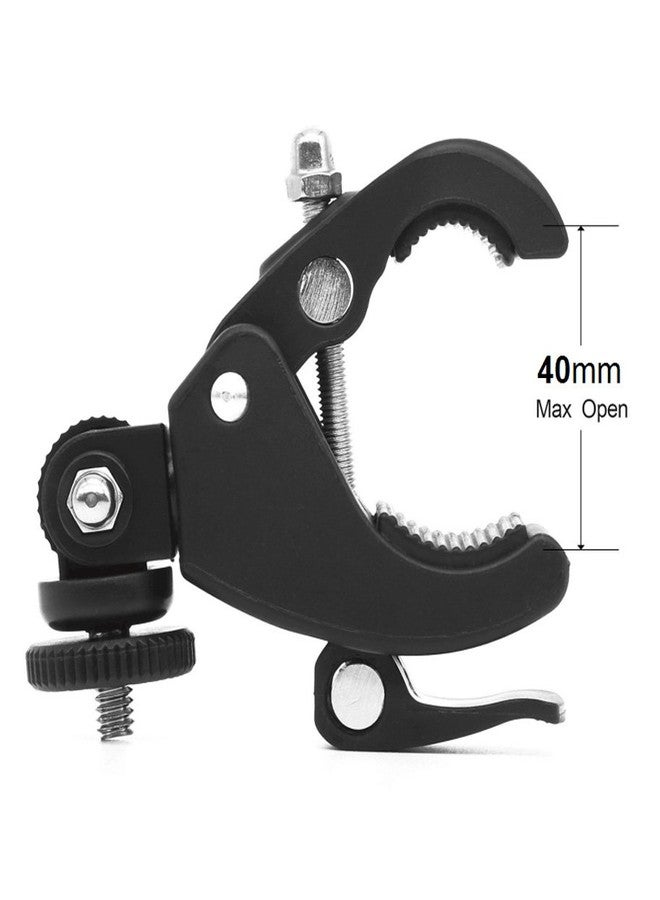TJOM Action Camera 360 Degree Rotatable Handlebar Screw Mount Tripod Clamp for GoPro Hero 5 6 7 8 9 10 | DSLR | Xiaomi Yi 4K Action Camera Sjcam - Image 2