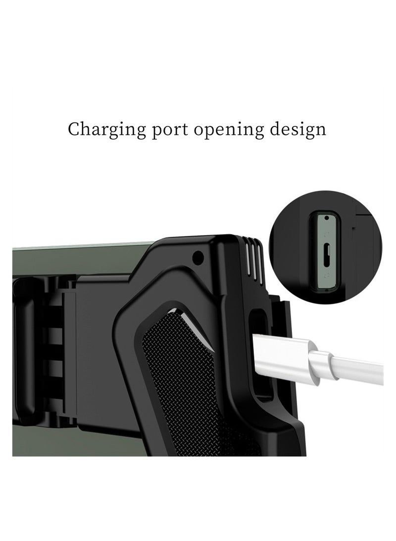 KASTWAVE Switch Controllers One-Piece Joypad Controller for Nintendo Switch Joy-Con and for iPhone with iOS 16 Joy Con Attachments Switch Handheld Grip with Adjustable Function - Image 4