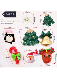 Christmas Miniature Ornaments Santa Snowman Tree Bell Decoration For Crafts And Scrapbooking(50Pcs) - pzsku/Z271787FAFD182236CF33Z/45/_/1720618448/2e66f919-ed25-41e0-9c4d-0ff6a1238576