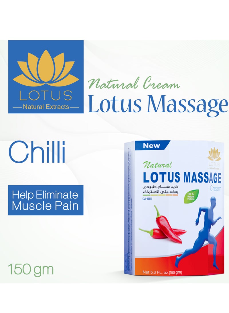 TNG Lotus massage colocynth&Chilli 150 gm  - Image 2