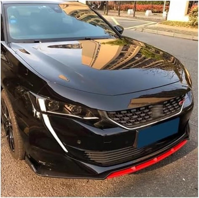 Wivplex Front Bumper Spoiler Splitter for Peugeot 508 2019 - Image 3