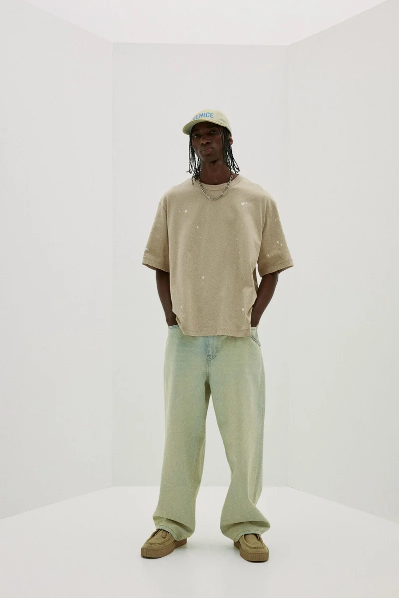 H&M Oversized Fit Printed T-shirt