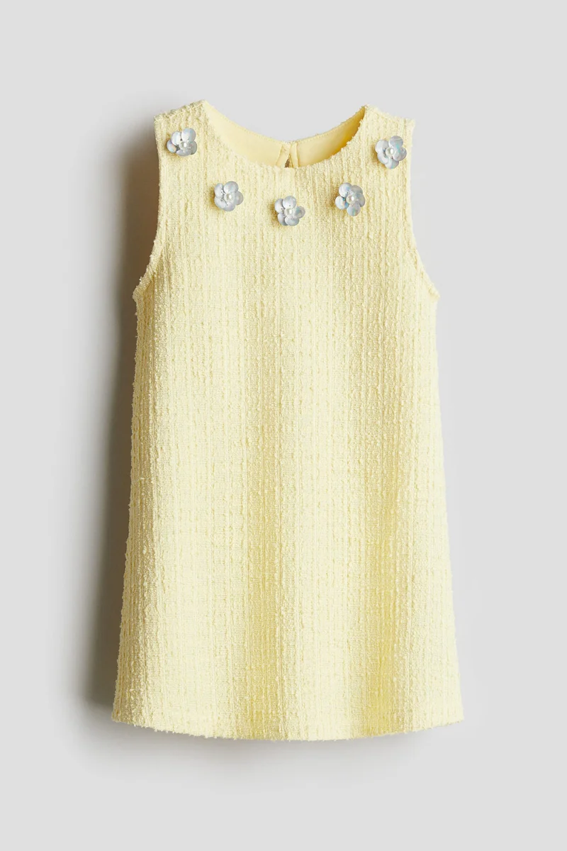 H&M Floral Tweed Dress