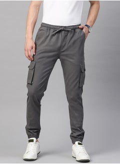 Hubberholme Grey Pants For Men 