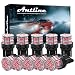 Antline 7440 7443 T20 992 LED Bulbs Red Super Bright 3014 54SMD LED Replacement for 12 V24V RV Camper Car Vehicle Trailer Boat Trunk Tail Brake Turn signal Lights Pack of 10 - Image 2