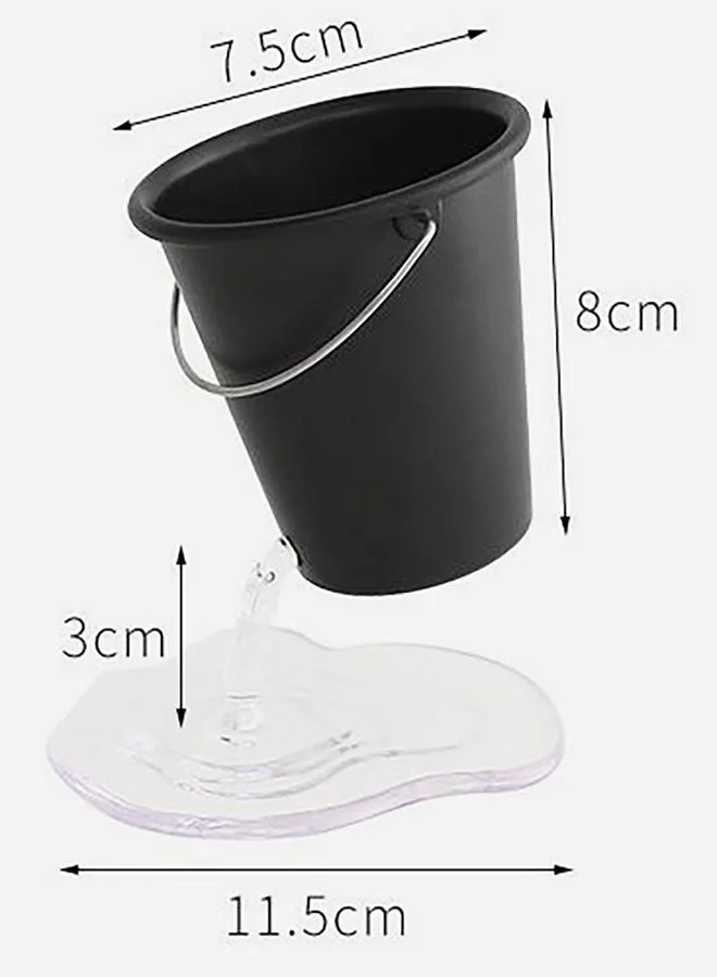ستايلي Black Bucket Pen Holder Novelty