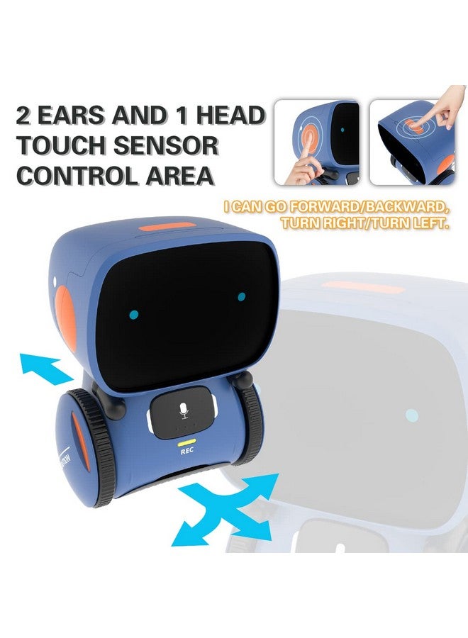 98K Robot Toy For Boys And Girls, Smart Talking Robots Intelligent Partner And Teacher With Voice Control And Touch Sensor, Singing, Dancing, Repeating, Gift Toys For Kids Age 3 And Up - Image 2