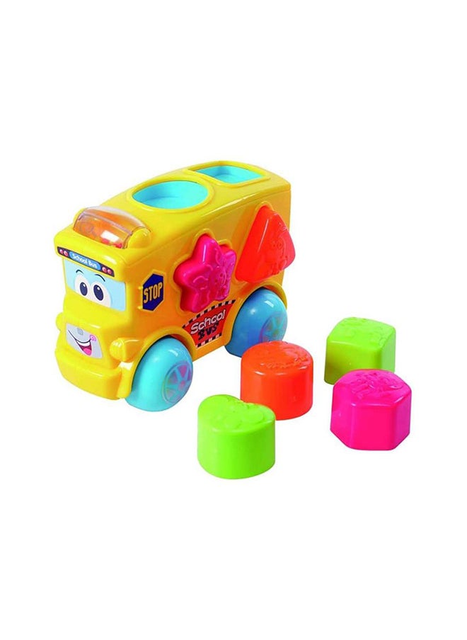 PLAYGO مُصنّف الأشكال على شكل حافلة ممتعة  - Image 3