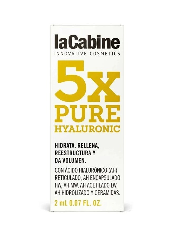 La Cabine 5x Pure Hyaluronic Concentrated Ampoule 1x2ml - Image 1