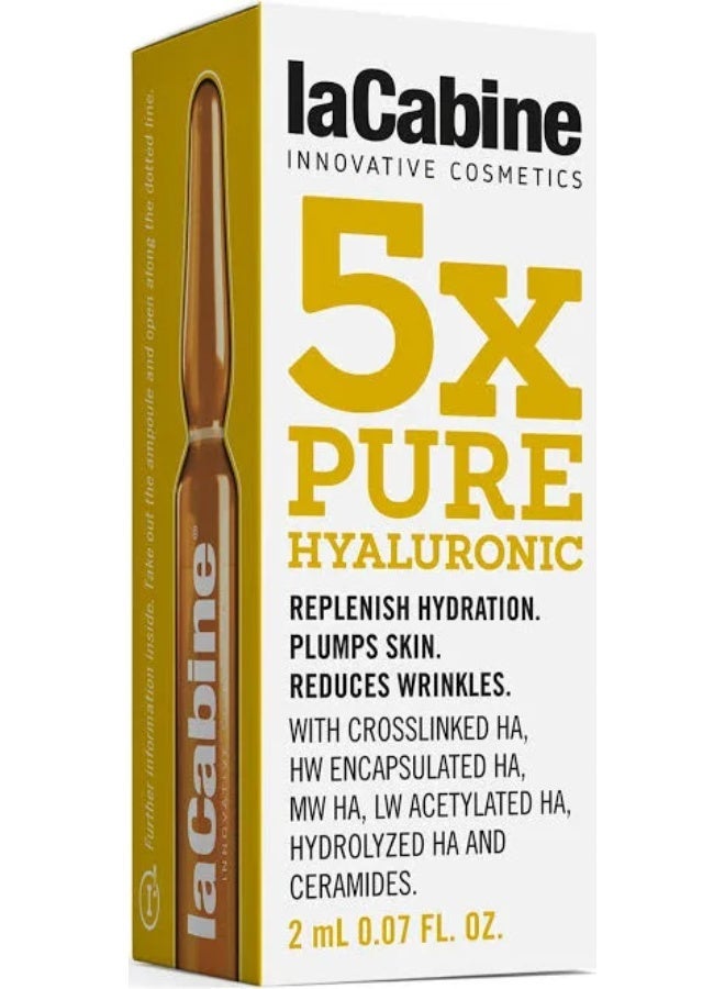 La Cabine 5x Pure Hyaluronic Concentrated Ampoule 1x2ml - Image 4