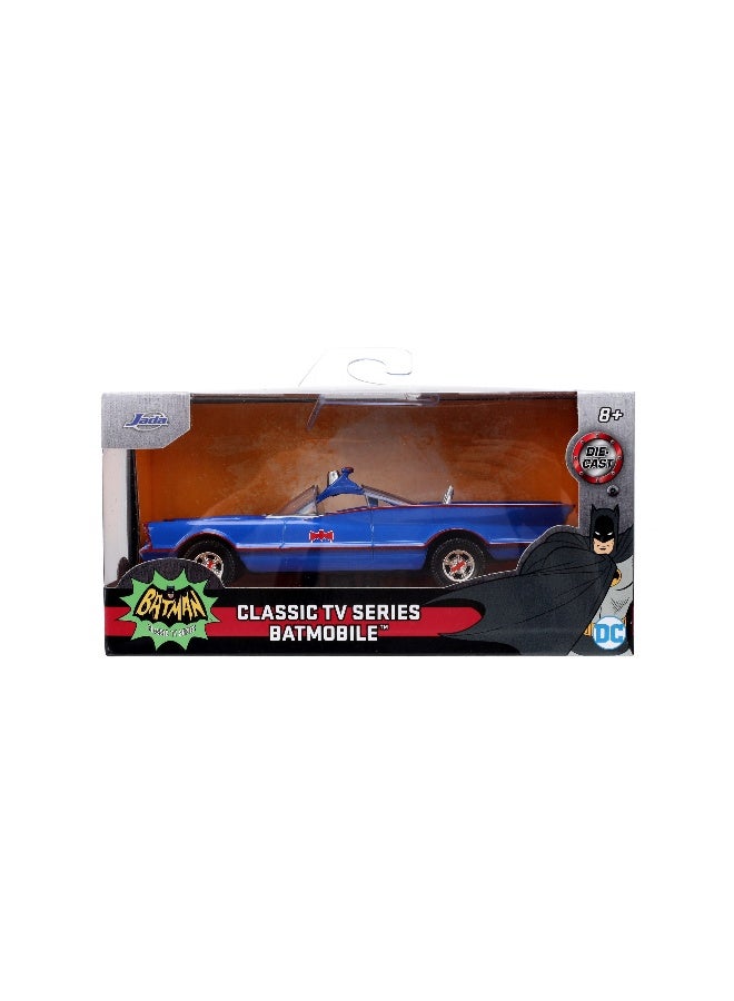 Jada DC Batman 1966 Classic TV Series Batmobile Die-cast Car (1:32, Blue) - Image 1