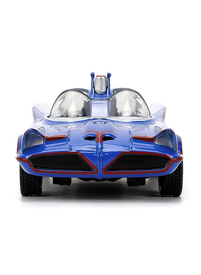 Jada DC Batman 1966 Classic TV Series Batmobile Die-cast Car (1:32, Blue) - Image 3