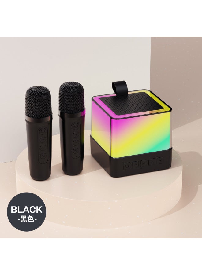 Neutral K30 Wireless K-song Audio Microphone All-in-one Machine With Light Home Outdoor Singing Split Microphone Bluetooth Speaker - Image 1