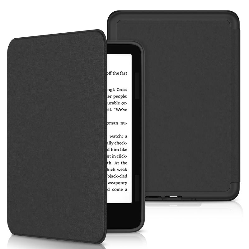 Sanyetral Protective Case with Magnetic TPU Back and Auto Wake/Sleep Function, Not for TCL Remarkable Nokia -Black - Image 1