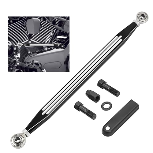 PBYMT Black Shift Linkage Shifter Compatible for Harley Softail Dyna Touring Street Glide Road King Electra Glide 19862024 - Image 1
