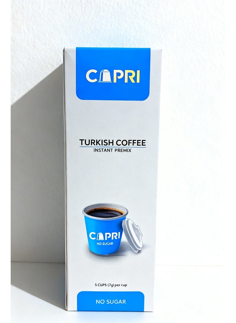 Capri Turkish Coffee - Instant Premix - No Sugar - Image 4
