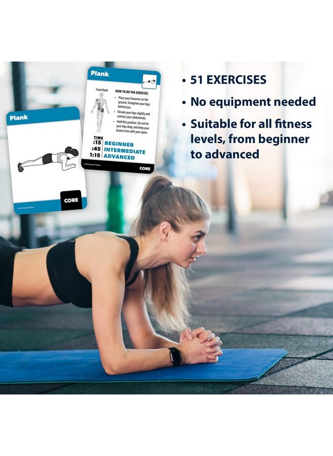 Palace Learning Bodyweight Exercise Cards - Fitness Playing Cards With Over 50 Body Weight Workouts - 2.5" X 3.5" (Standard Playing Card Size)  - Image 4