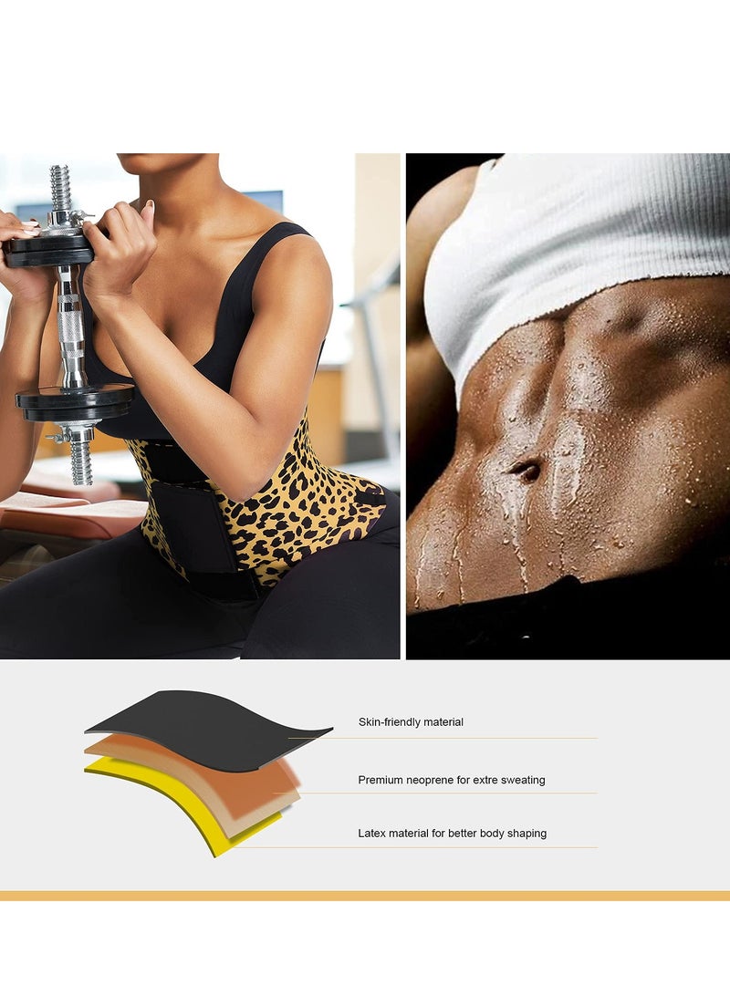 Excefore Waist Trainer, Waist Belt Body Shaper for Women Waist Trimmer Weight Loss Workout Fitness Back Support - Image 4