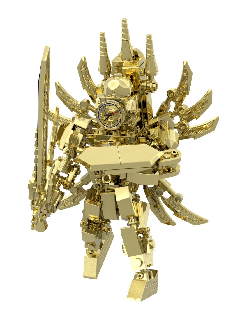 General Man Toy Building Blocks 185Pcs Q-Version Timekeeper Toy Ideas Toys Battle Horror Game Model Ideas Toys Gifts for Adult & Kids  - Image 2