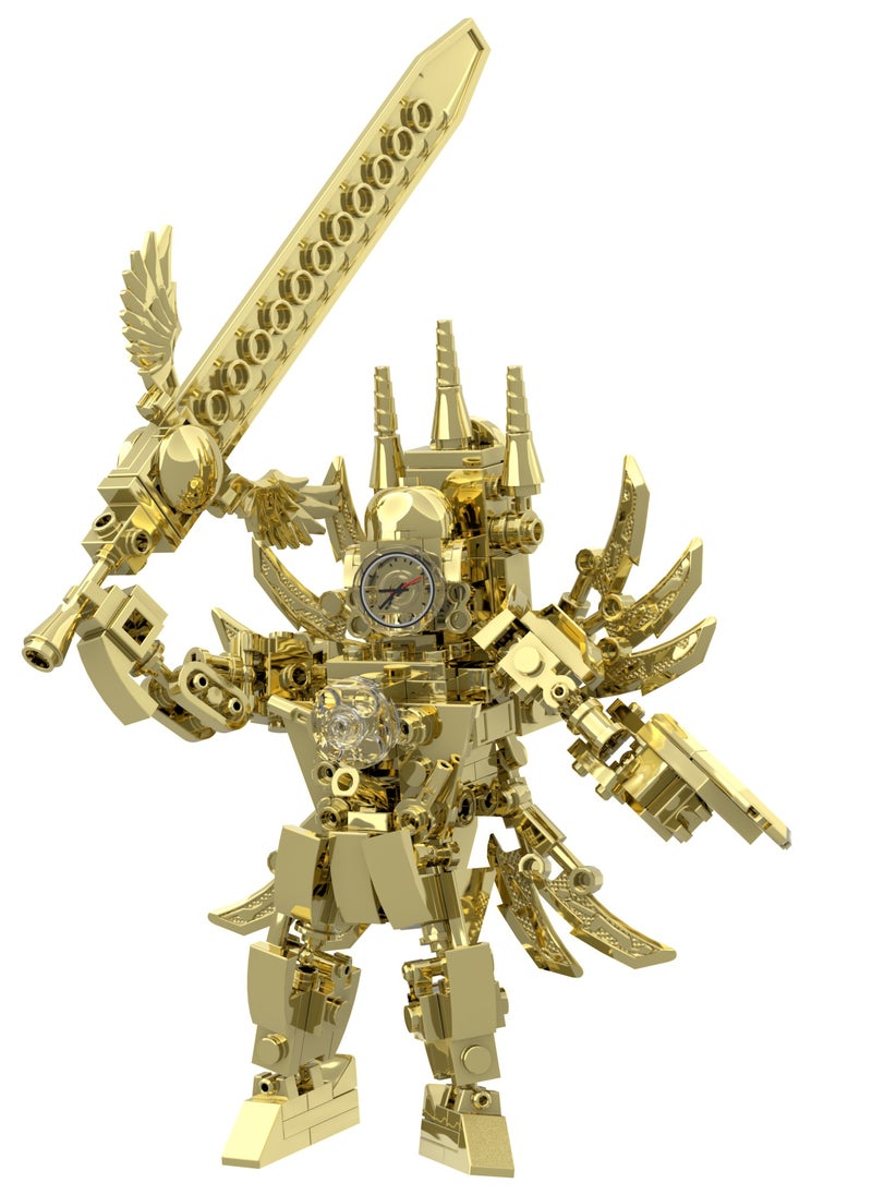 General Man Toy Building Blocks 185Pcs Q-Version Timekeeper Toy Ideas Toys Battle Horror Game Model Ideas Toys Gifts for Adult & Kids  - Image 3