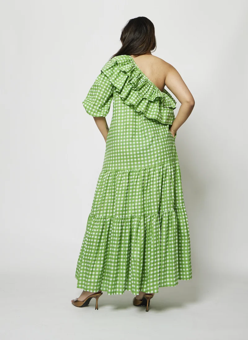 Kyshmysh  GRASS MIDI DRESS for Women | Best Price UAE