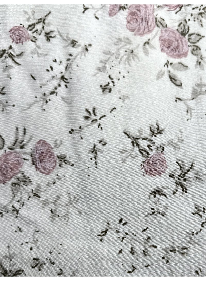 فستان بناتي مبطن من الداخل بلا أكمام برقبة دائرية - Image 3