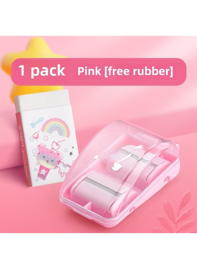 Reverse Roller Desktop Cleaner Rubber Scrap Collector Desk Mini Small Portable Pencil Scrap Cleaner For Students - Image 1