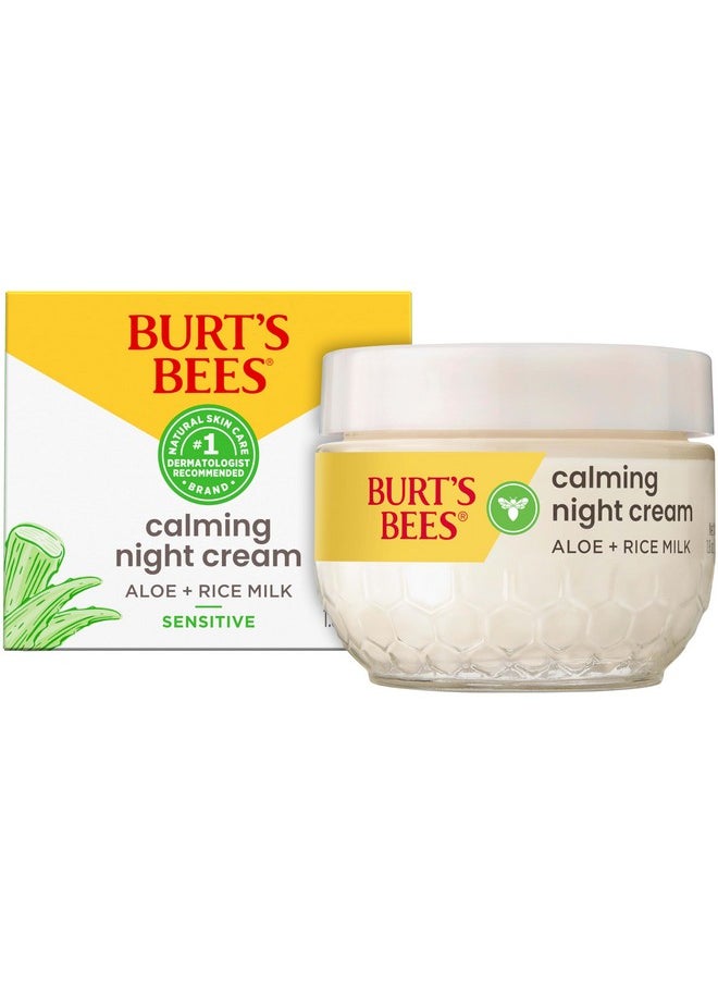 Burts Bees Sensitive Night Cream 1.8 Ounces  - Image 1