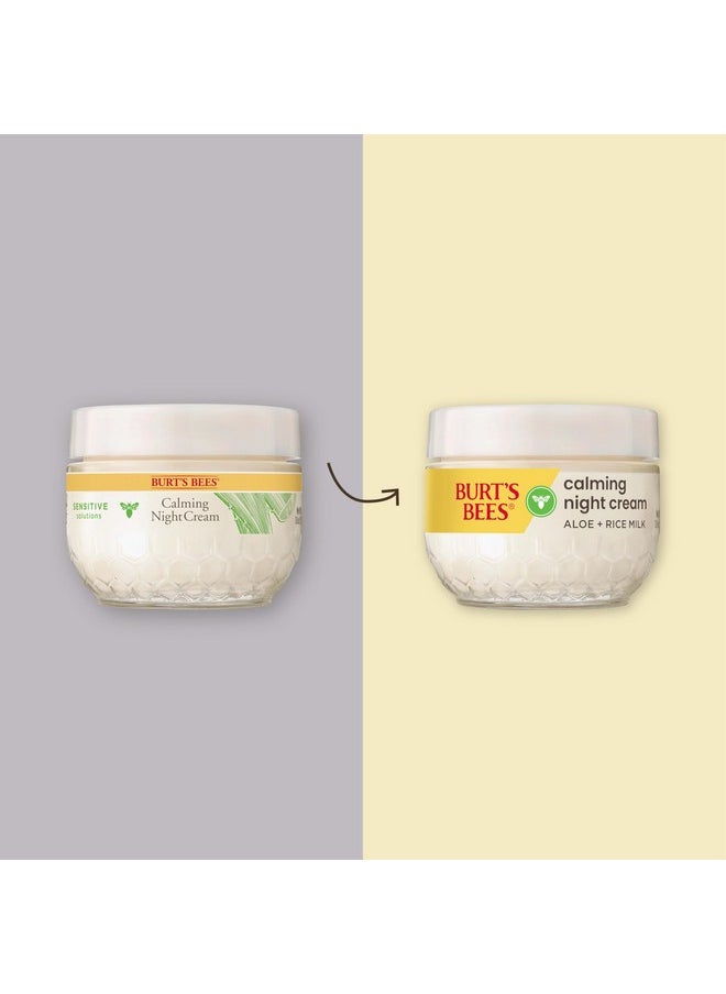 Burts Bees Sensitive Night Cream 1.8 Ounces  - Image 2