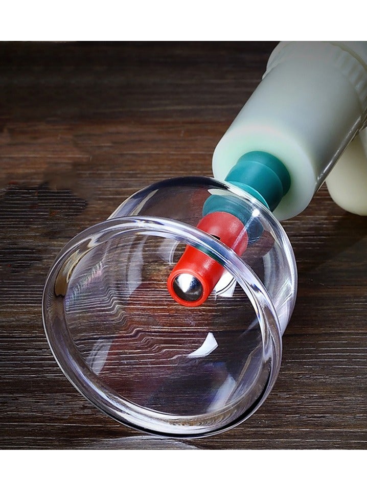 إسكدنيا طقم العلاج بالحجامة، مجموعة العلاج بالحجامة الصينية الاحترافية مع مضخة فراغ، مجموعة الحجامة لتدليك الجسم وتسكين الآلام والعلاج الطبيعي - Image 5