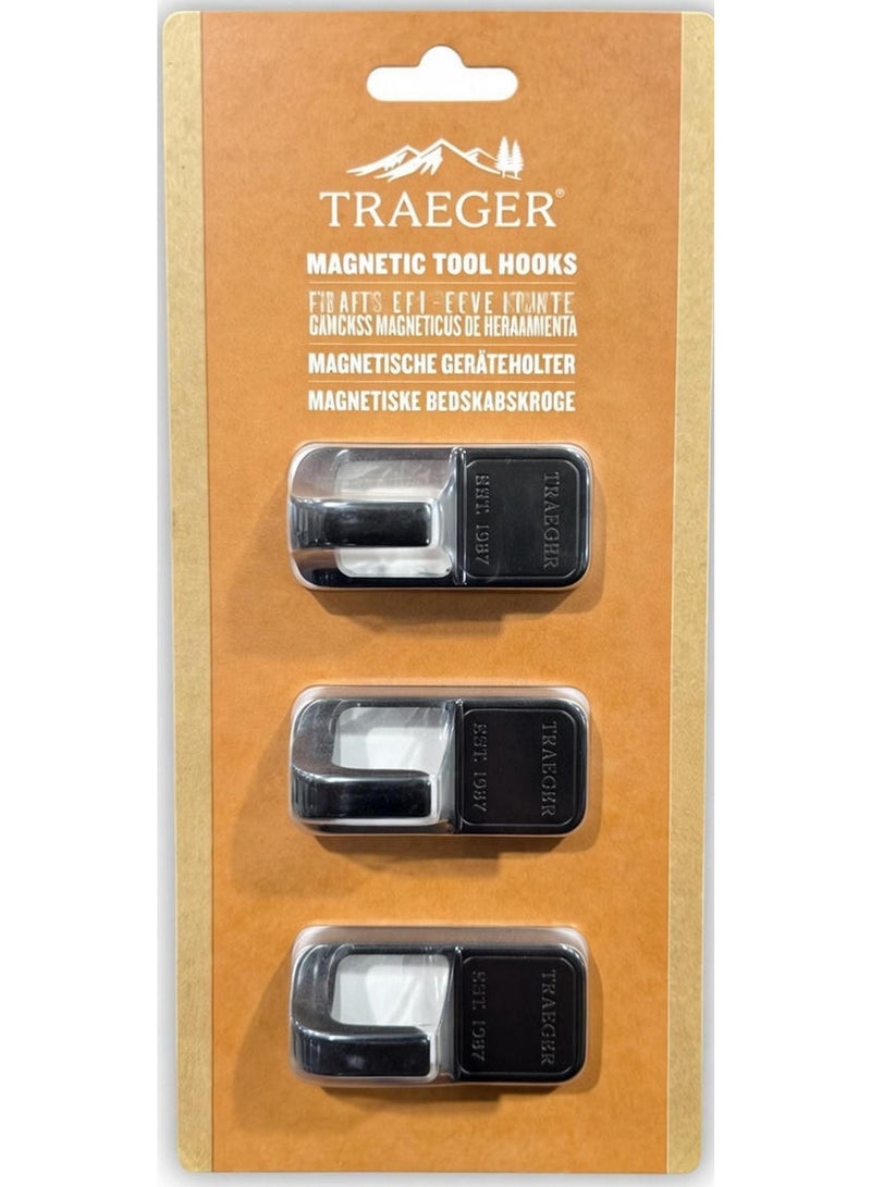 TRAEGER Magnetic Tool Hooks 3 Pc - Image 1