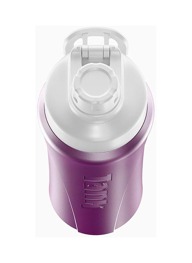 TANK Tank Insulated Plastic Water Bottle Mini Super Cool 650mL, Purple, BPA Free  - Image 3