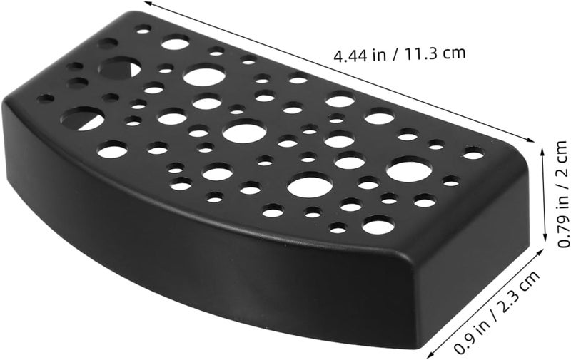 VOSAREA 2pcs Shrimp Hides Cave Aquarium Tunnel Black Shrimp Breeding Shelter for Fish Tanks Spacious Decor with Openings and Easy Installation - Image 2