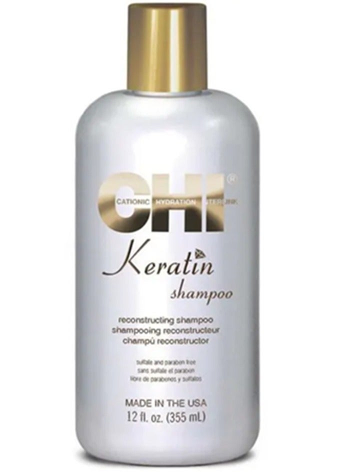 CHI KERATINE SHAMPOO 355ML - Promotes long-lasting, healthier hair