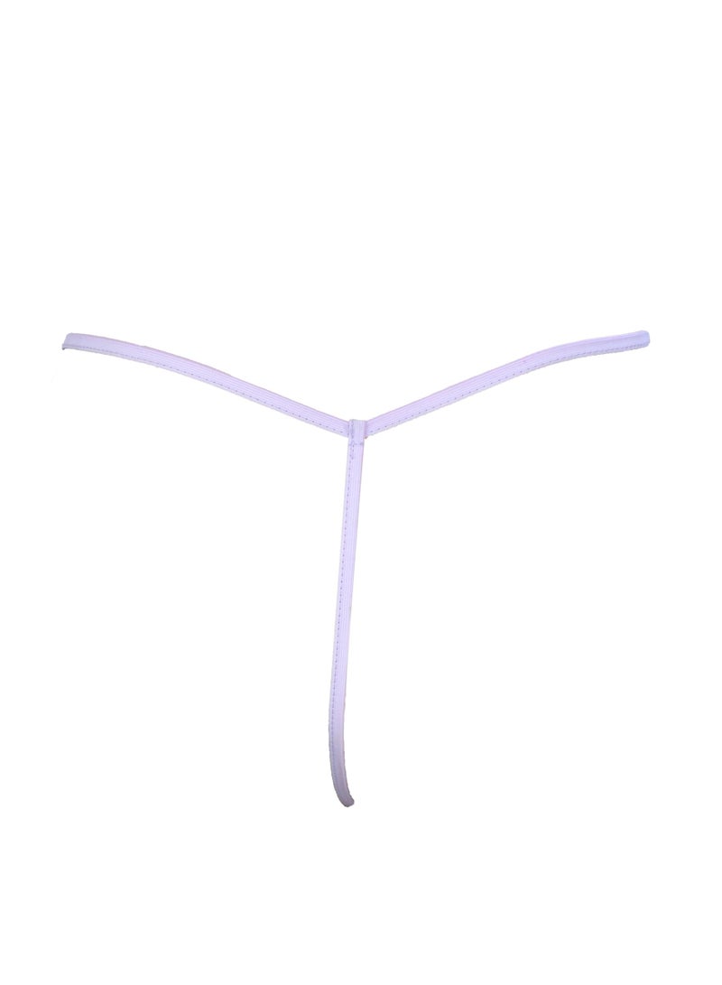 Dadoush Women's lace panties - soft cotton, low waist - 3 elegant pieces in one pack - free size (M - L) - Image 3