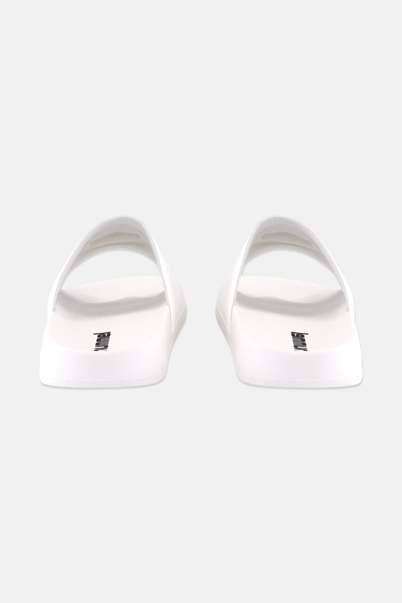 Hummel Kids Boy Brand Logo Pool Badge Slides, White  - Image 2
